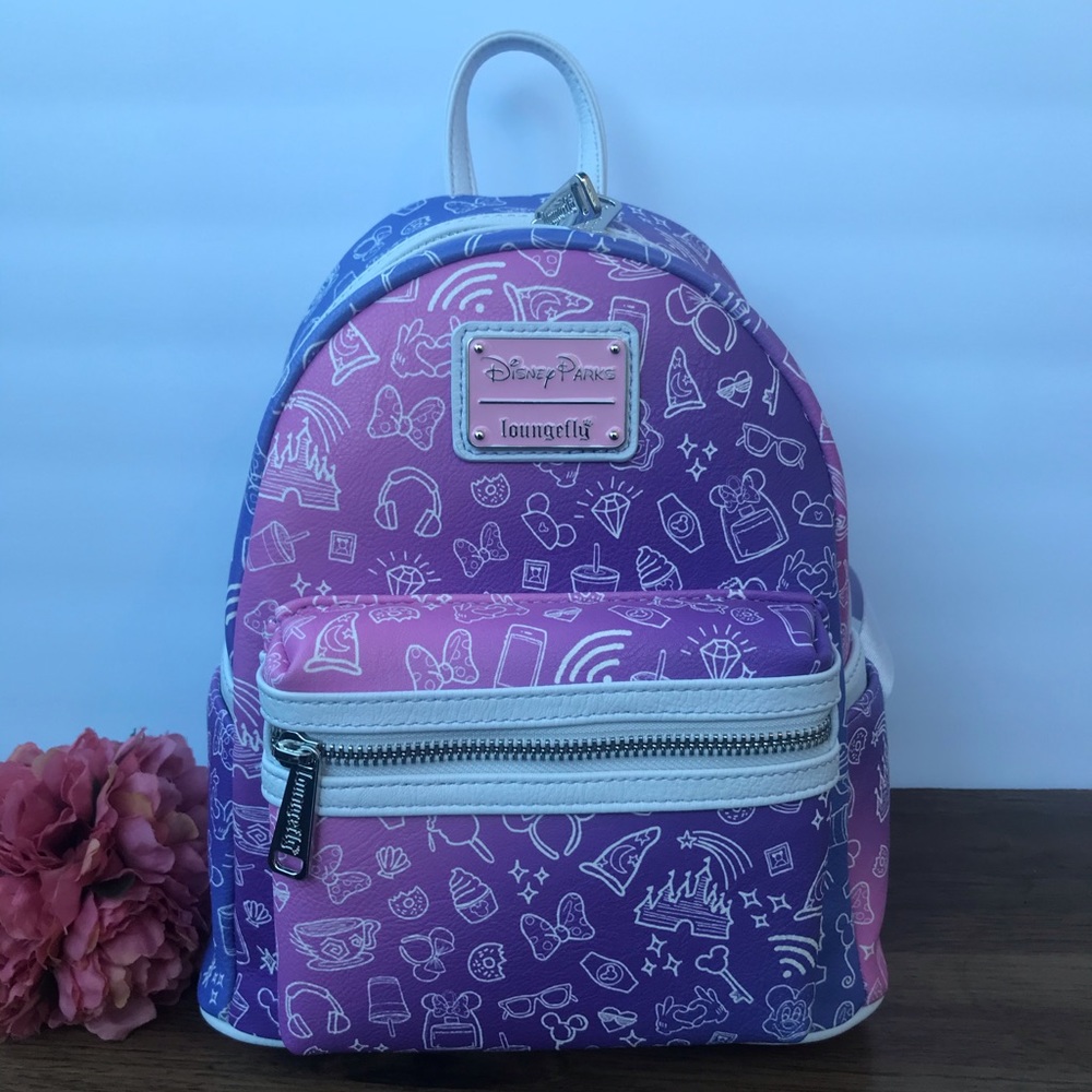 Loungefly Disney Parks Icons Mini Backpack